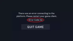 How to Fix Valorant Error Code Val 62