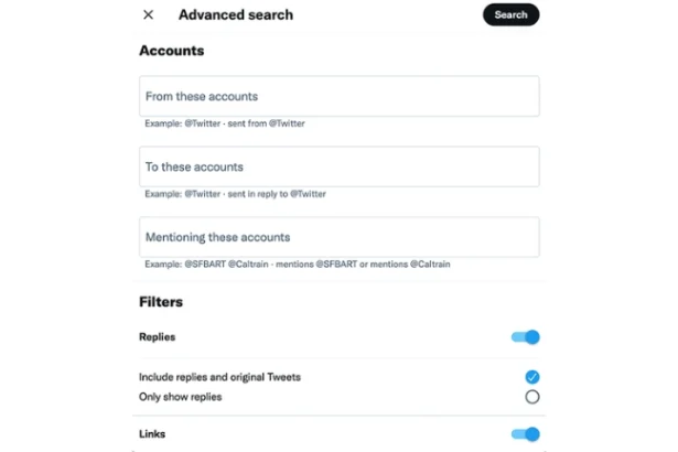 Twitter Advanced Search Not Working