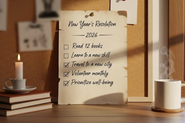 New Year’s resolutions checklist for 2026