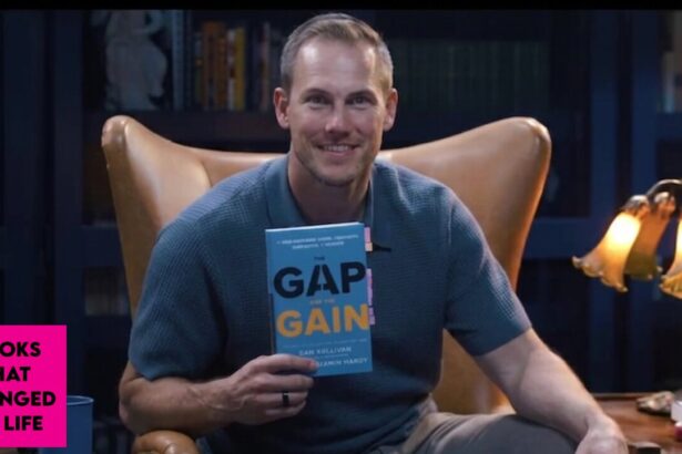 Andrew East discussing The Gap and the Gain by Dan Sullivan on Books That Changed My Life