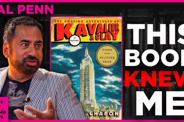 actor Kal Penn reflecting on identity comic book history and escapism through Michael Chabon's Pulitzer winning novel