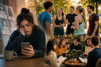 young adults meeting through hobby groups as an alternative to Gen Z dating app burnout
