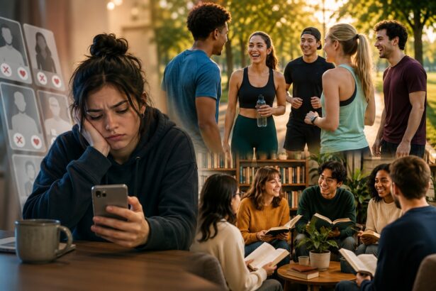young adults meeting through hobby groups as an alternative to Gen Z dating app burnout