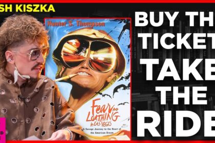 Josh Kiszka discussing Fear and Loathing in Las Vegas by Hunter S. Thompson